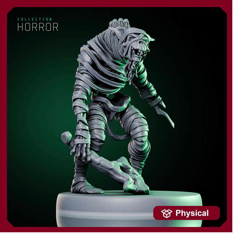 Gnoll Mummy w/ Club 1 - Only-Games