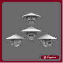 Cyber Samurai V10K Skull & Oni Jingasa Helmets X 10