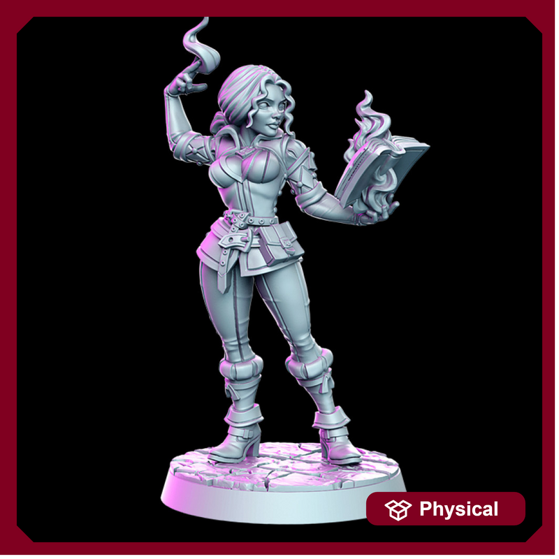 Silveria - Female Wizard - 32mm - DnD