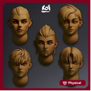 Velvet Blades - Miniature heads