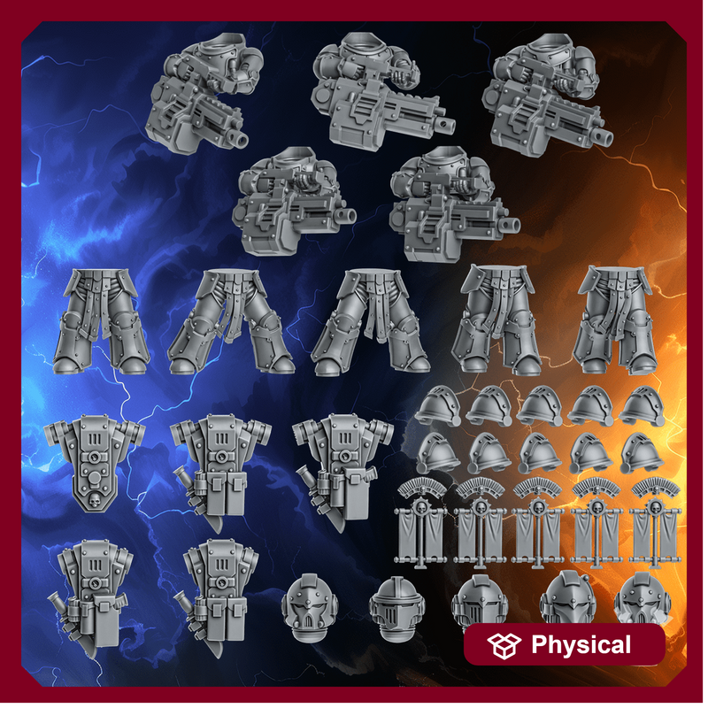 Millennium Wars Heavy Bolt Squad x5 - Only-Games