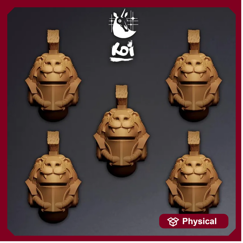 Aeternum Pridemarchs Type 6 - Miniature Heads