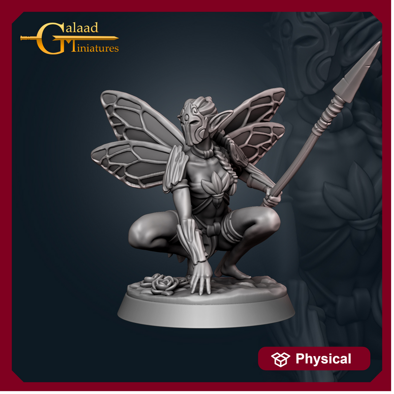 Wood Fairy Female with base