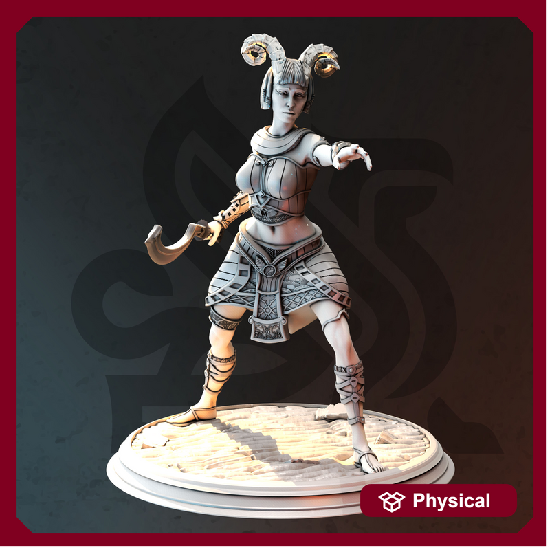 Exotic Tiefling Warlock - Karina Remar