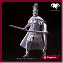 Figure - Roman Emperor Trajan 98 to 117 AD. The Sword of Rome!