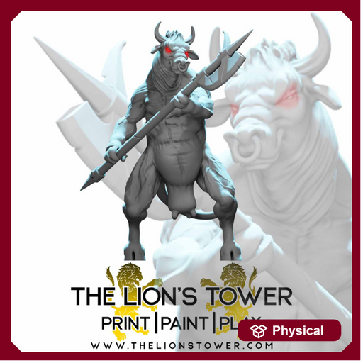 Diabolic Cow - 32mm scale miniature - Only-Games