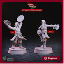 Cymbal Striker Bard - The Ballad of the Rat Plague - CastNPlay - Terrain Wargaming D&D DnD 28mm 32mm 40mm 54mm