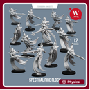 Spectral Fire Flock