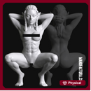 Sub Series 71 - Naked Female Shadow Elf Prisoner Slave