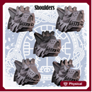 Elite Wolf Shoulders