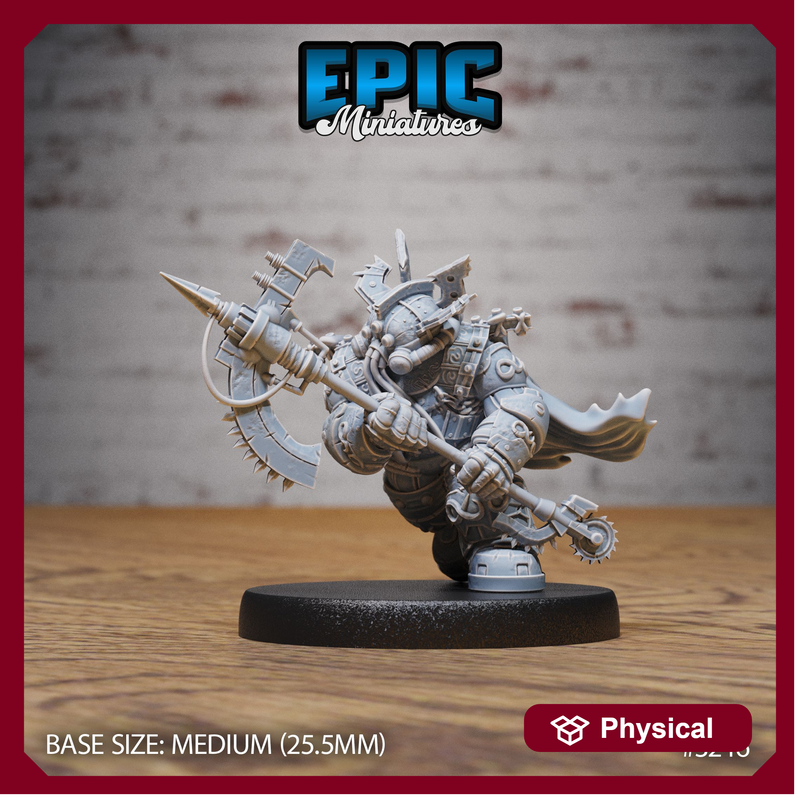 Diving Dwarf Adventurer Attack