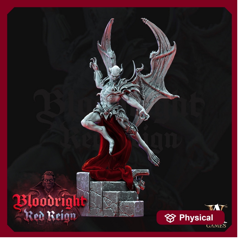 Vampire Elder | 145mm tall available: 28mm, 32mm, Scales | Undead Dungeons and Dragons 5e Miniatures | Pathfinder | Figurine | DnD Mini | - Only-Games
