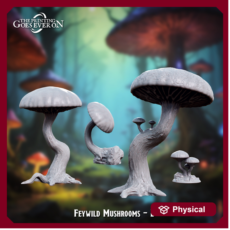 Feywild Mushrooms - Type B - Only-Games
