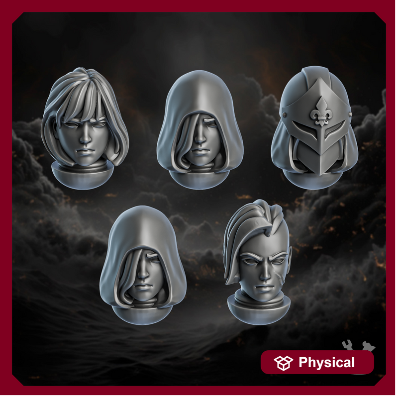 Sisters of Minor Guilt Heads x5 #2