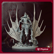 Vampire Lord Mutated Feral Spawn Miniature | 28mm,32mm,54mm Scales | Undead Dungeons & Dragons 5e | Pathfinder | DnD Figurine | RPG Proxy - Only-Games