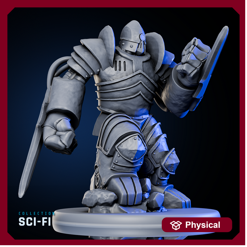 Iron Golem w/ Swords - Only-Games