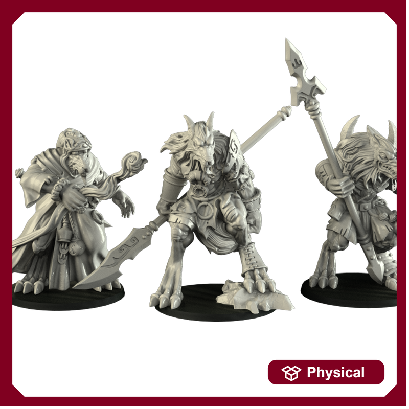 Wolfman 2 (3 miniatures) - Only-Games