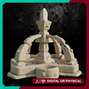 Invocation Crystal - Summoning Ritual Stone STL for DnD & Wargaming