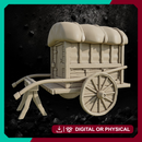 Kimonobe Wood Carriage - Asian-Inspired Terrain STL for DnD & Wargaming