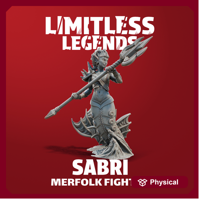 Merfolk Fighter - Sabri