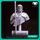 Bust - Roman Praetorian Guard 1st-2nd C. A.D. On Duty!