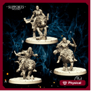 Frost Barbarian Wolf Riders