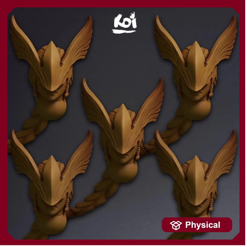 Ravenwings Type 3 - Miniature heads