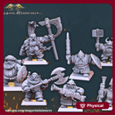 Dwarven treasure hunter warband