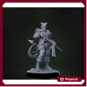 Tiefling Fighter Swashbuckler Rogue PC / NPC | 5 Sizes /Scales | D&D 5e Pathfinder - Only-Games