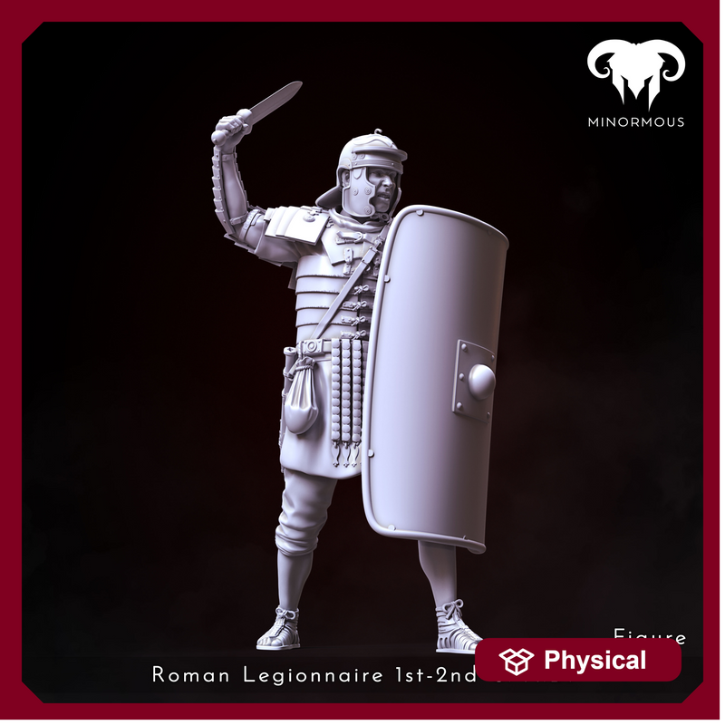 Figure - Roman Legionnaire 1st-2nd C. A.D. Rome's Unyielding Guardian!