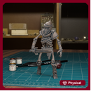 Skeleton Warrior 01 - TytanTroll Miniatures - DnD - Fantasy