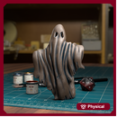 Bedsheet Ghosts 01- TytanTroll Miniatures - DnD - Fantasy