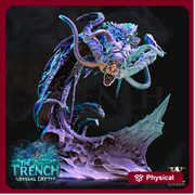 Aboleth Aberration | 100mm Tall Resin Miniature | Dungeons and Dragons Miniatures | Pathfinder | DnD 5e | Underwater | Figure | Role Playing - Only-Games