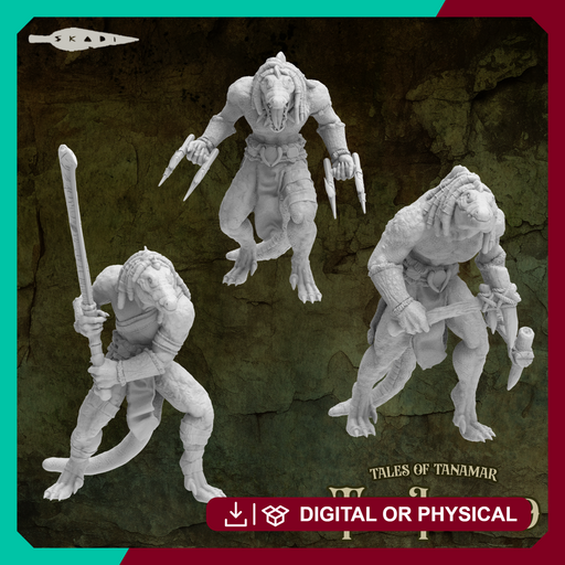 Swamp hunters (tribal lizard man) - Only-Games