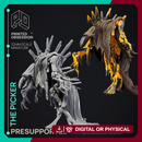 Picker - Large Scrap Waste Monster - PRESUPPORTED - Illustrated and Stats - 32mm scale