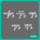 Space Knights MPX Style Pistol RIGHT
