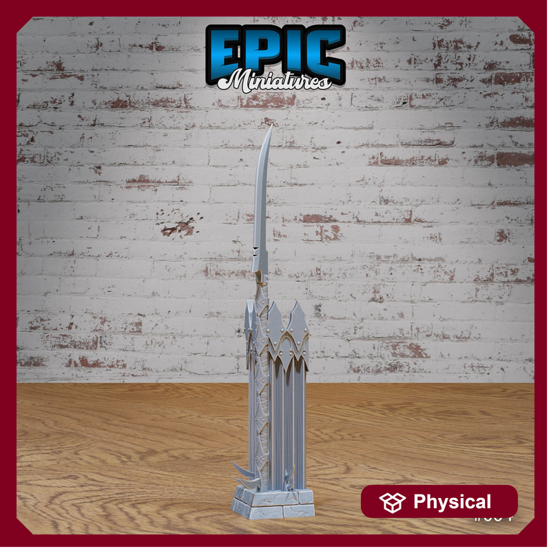 Dark Elf Siege Camp Fence Corner - Only-Games