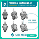 Pickelhelm Gas Mask Heads V1