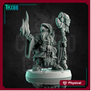 (0188) Male shaman wizard sorceror goblin with magic staf