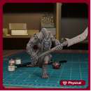 Gnoll Spearman 01 - TytanTroll Miniatures - DnD - Fantasy