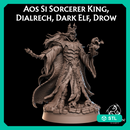 Aos Si Sorcerer King, Dialrech, Dark Elf, Drow