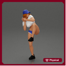 Preparing for a Baseball Play with a Quick Leg Lift