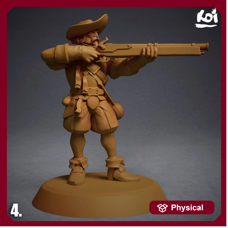 Guildmarch Militia - Handgunner 4