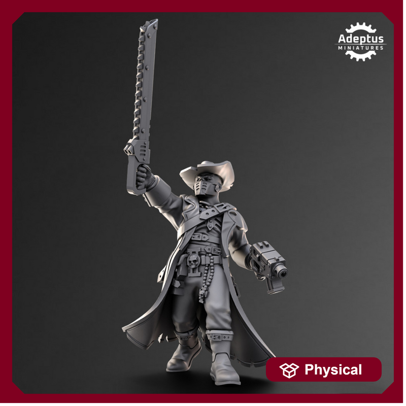 Inquisitor Ravena. Pose 2. Imperial Guard