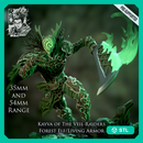 Kayva The Pact Sworn - Forest Elf Living Armor - STL only