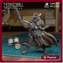 Druid Staff 02 - TytanTroll Miniatures - DnD - Fantasy