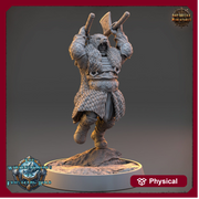 Viking Human Ranger Fighter Dual Axes PC NPC | 28mm, 32mm, 54mm, 75mm, 100mm Scales | Dungeons and Dragons | Pathfinder |Daybreak Miniatures - Only-Games