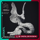 Couatl - Celestial Creature - PRESUPPORTED - Heaven Hath No Fury - 32mm scale