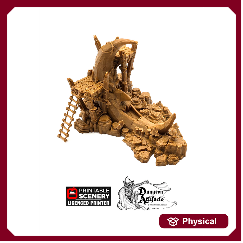 Moon Shrine - Clorehaven and the Goblin Grotto 15mm 28mm 32mm Wargaming Terrain D&D, DnD