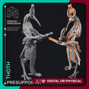 Thoth - God of knowledge - Court of Anubis -  PRESUPPORTED - Illustrated and Stats - 32mm scale